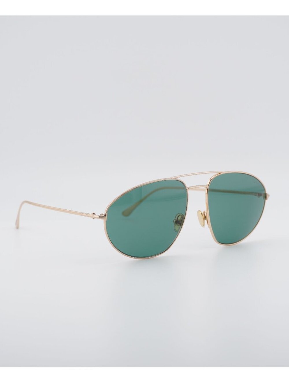 Tom Ford FT0796 28N Sunglasses Shiny Rose Gold Aviator Frame